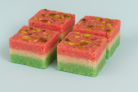Three Color Barfi