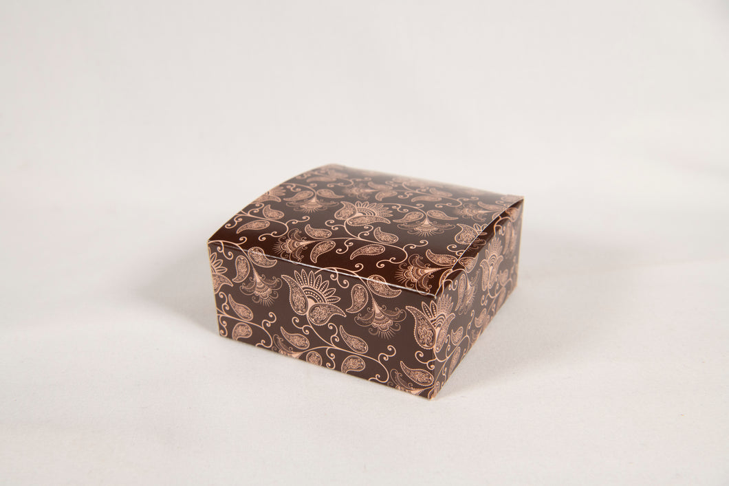 Gift Box (Brown Paisley)