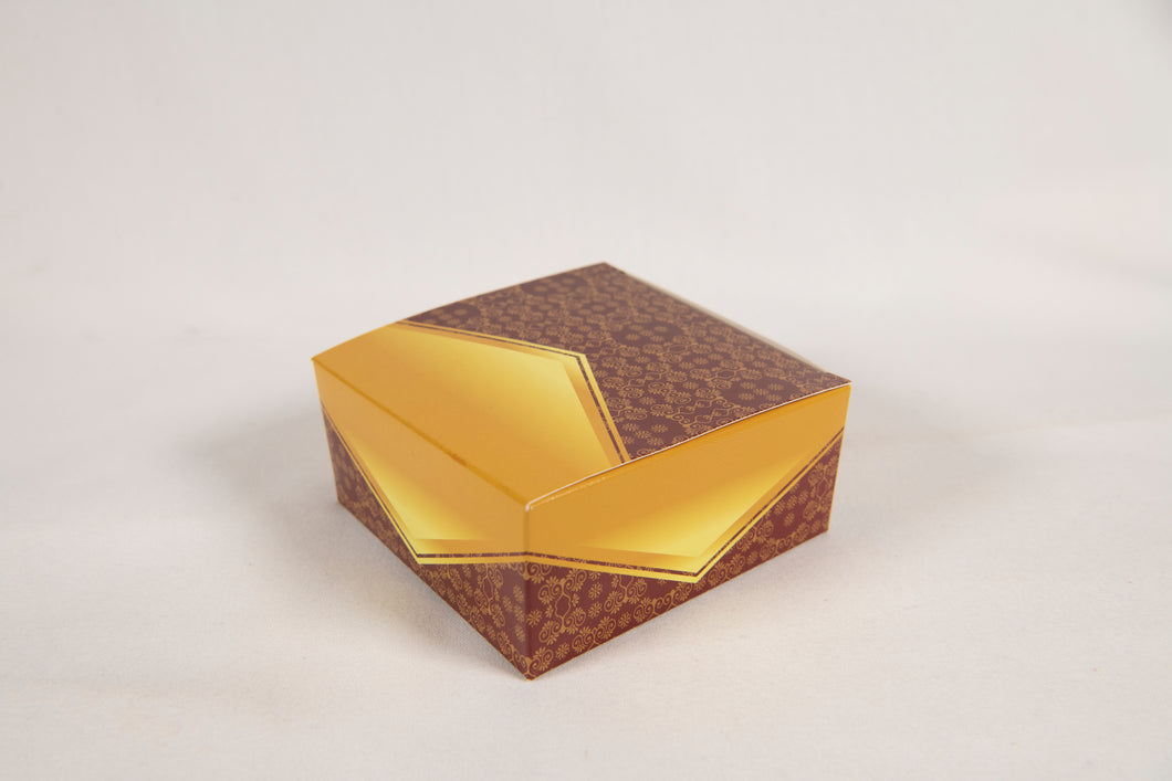Gift Box (Brown & Gold)